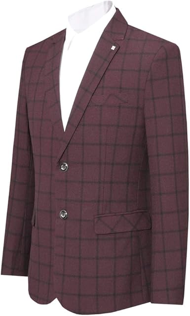 men's plaid blazers