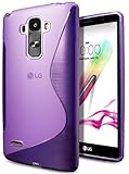 LG G Stylo Case, Cimo [Wave] Premium Slim TPU Flexible Soft Case for LG G4 Stylo/Stylus (2015) - Purple