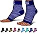SB SOX Compression Foot Sleeves for Men & Women - Best Plantar Fasciitis Socks for Plantar Fasciitis Pain Relief, Heel Pain, and Treatment for Everyday Use with Arch Support (Navy, Small)