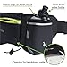 FreeSoul Running Belt, Water Belt with BPA Free Bottle. Workout Fanny Pack for Jogging,Gym. Adjustable, Reflective Waist Pouch for Hand Free Workout Fit for iPhone and Other Smartphone