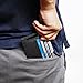 RFID Blocking Credit Card Holder Genuine Leather - Slim & Thin 8 Card Slots RFID Credit Card Holder for Men and Women - Minimalist Front Pocket Wallet Design Protect All Credit, ID Cards (Black)