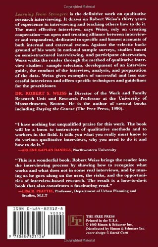 Learning From Strangers: The Art and Method of Qualitative Interview Studies - //medicalbooks.filipinodoctors.org