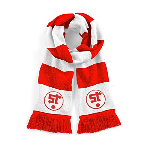 Retro Swindon 1980s Traditional Football Scarf Embroidered Logo
