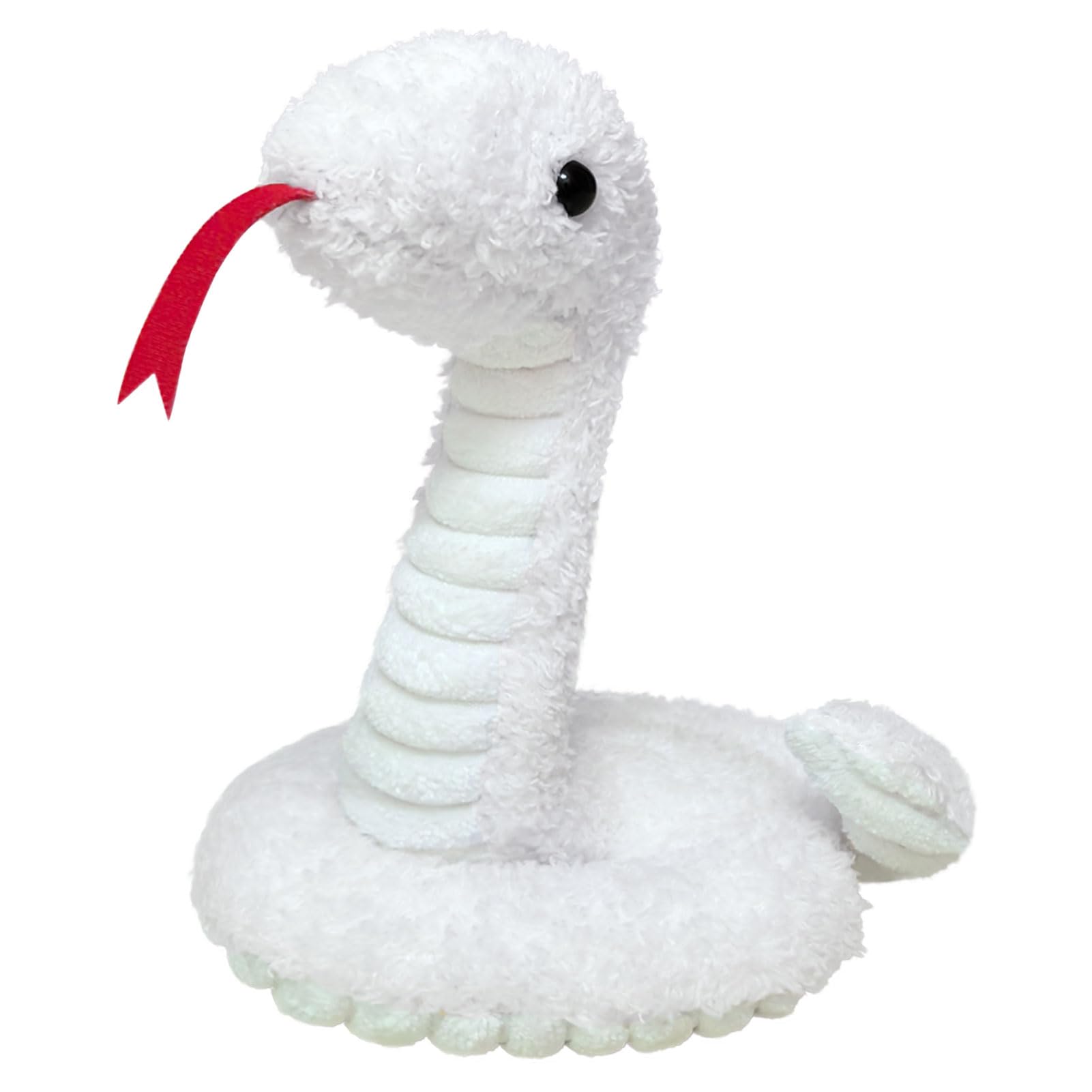 Photo 1 of Doindute White Plush Snake Stuffed Animal Toy, Soft Cuddly Plushie Hugger Toy for Boys & Girls, Gifts for Kids or Girlfriend, 17 Inches