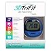 3DTriFit 3D Pedometer Activity Tracker | Best Pedometer for Walking with Pause Function & 7-Day Memory for Men & Women. Fitness Tracker Accurately Monitors Steps, Calories Burned, Distance & Speed