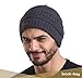 Brook + Bay Cable Knit Multicolored Beanie Stay Warm & Stylish This Winter - Thick, Soft & Chunky Beanie Hats for Women & Men - Serious Beanies for Serious Style