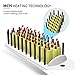 Beard Straightener, Hair Straightener Brush Multifunctional Beard Straightening Comb, Quick Styling Electric Hot Comb with LED Display and Temperature Control Settings