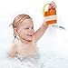 Hape Happy Buckets Set | Three Water Wheel Bath Time Toys for Toddlers, Multicolor