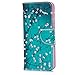 YOKIRIN Galaxy S8 Case, Classic Cherry Blossom Magnetic Style PU Leather Case Wallet Flip Stand Flap Closure Cover with ID&Credit Card Holder Shockproof Cover for Samsung Galaxy S8