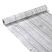 Self Adhesive Rustic Gray Wood Plank Shelf Drawer Liner Contact Paper for Kitchen Cabinet Dresser Table Furniture Wall Door Decal Sticker 17.7x78.7 Inches