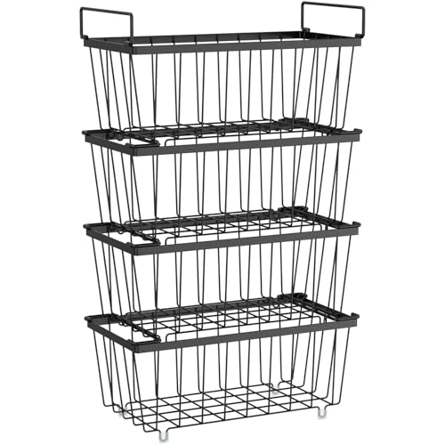 Ispecle Freezer Organizer Bins