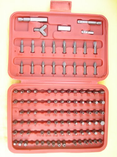 Click Here to See More Images 100 Pc Security BIT Tamper Proof SET Locksmith Torx Hex