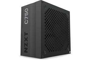 NZXT C750 PSU (2022) - PA-7G1BB-US - 750 Watt PSU - 80+ Gold Certified - Fully Modular - Sleeved Cables - ATX Gaming Power Supply