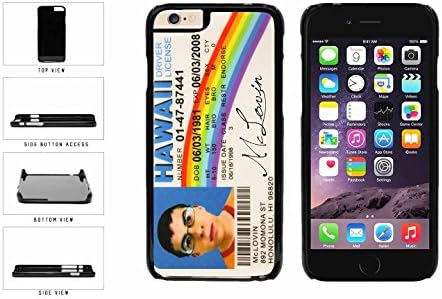 Funny McLovin Driver License Plastic Phone Case Back Cover Apple iPhone 6 (4.7 inches screen) includes BleuReign(TM) Cloth and Warranty Label