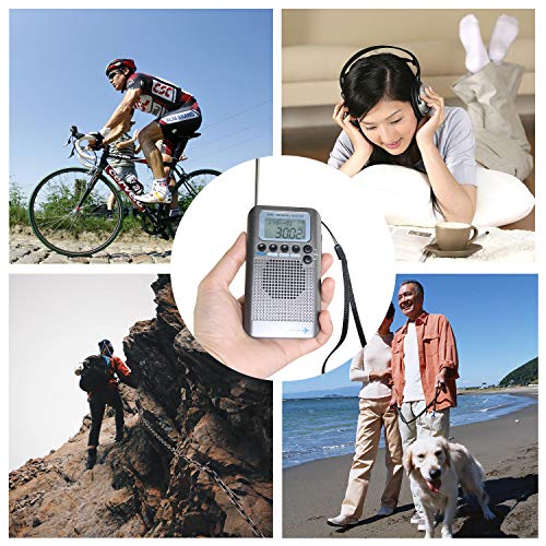 EXMAX EXD737 Aviation FM/AM/SW/Band Shortwave Radio Receiver NOAA