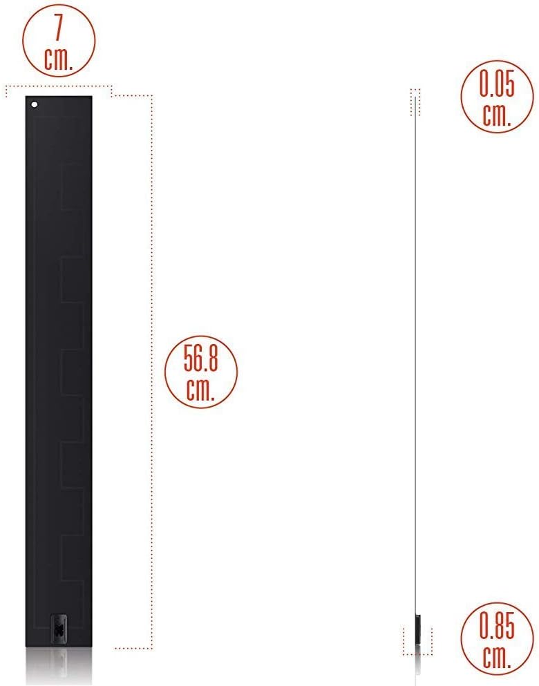 RGTech Monarch Indoor FM/AM/DAB/DAB+ Aerial, True 60 Mile Range Multidirectional reception radio antenna, Black - Image 5