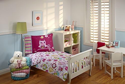Everything Kids Toddler Bedding Set, Hoot Hoot by Everything Kids
