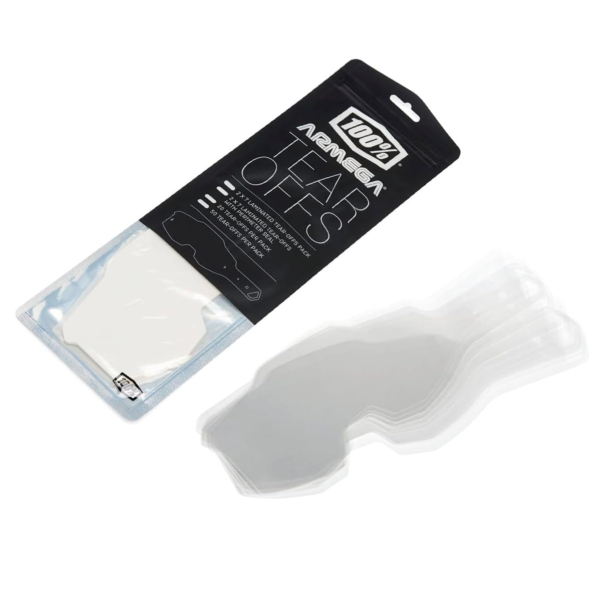 100% TEAR-OFFS STANDARD PER ARMEGA (CONFEZIONE DA 20PZ)