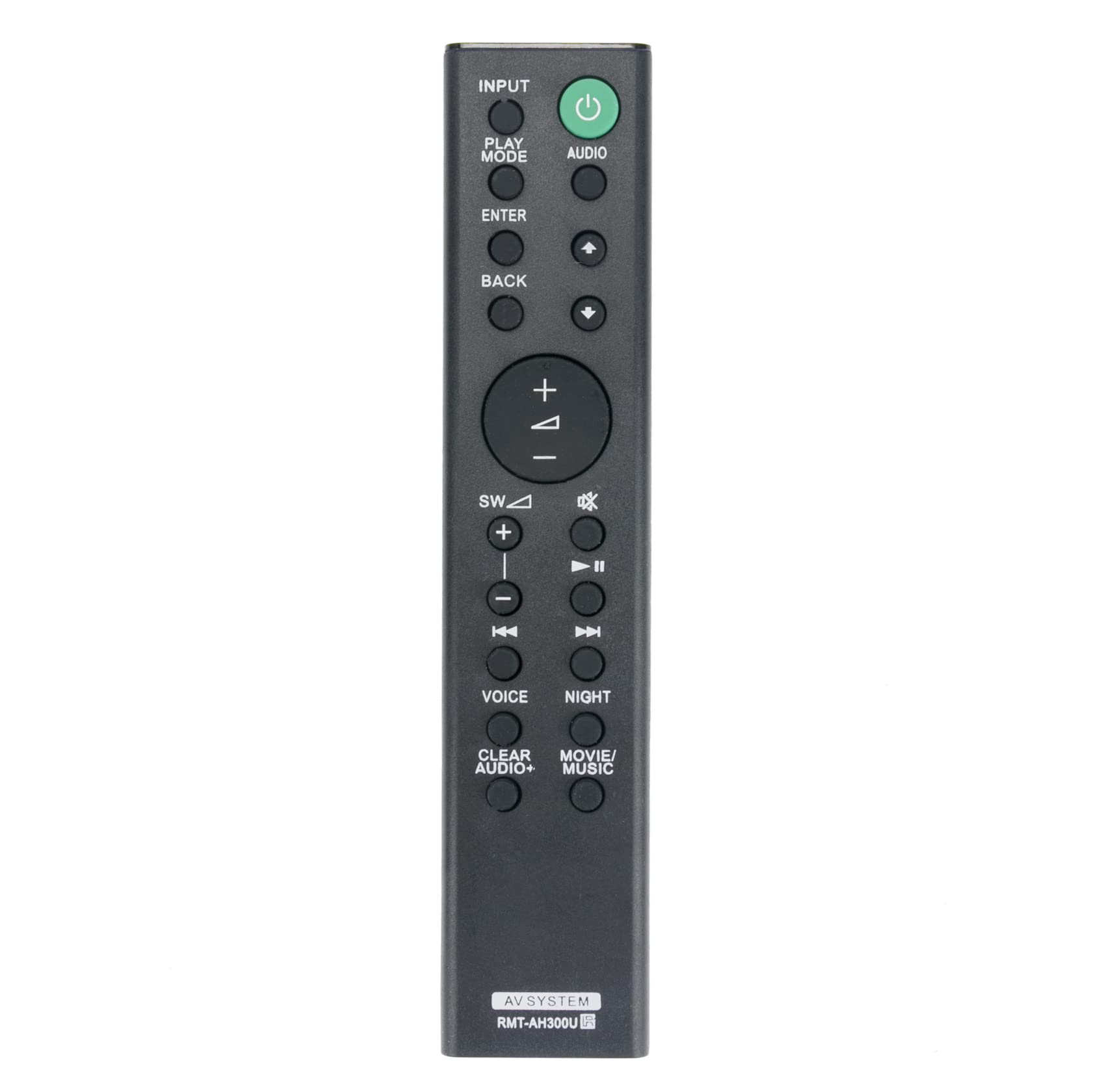 AULCMEET RMT-AH300U Replacement Remote Control Compatible with Sony Soundbar Speak system Home theatre SA-CT290 HT-CT290 HT-CT291 SA-CT291 HT-CT20