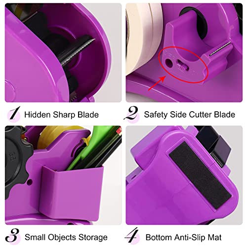 MultiRoll Cut Heat Tape Dispenser with 6pcs Tapes, Semi Automatic