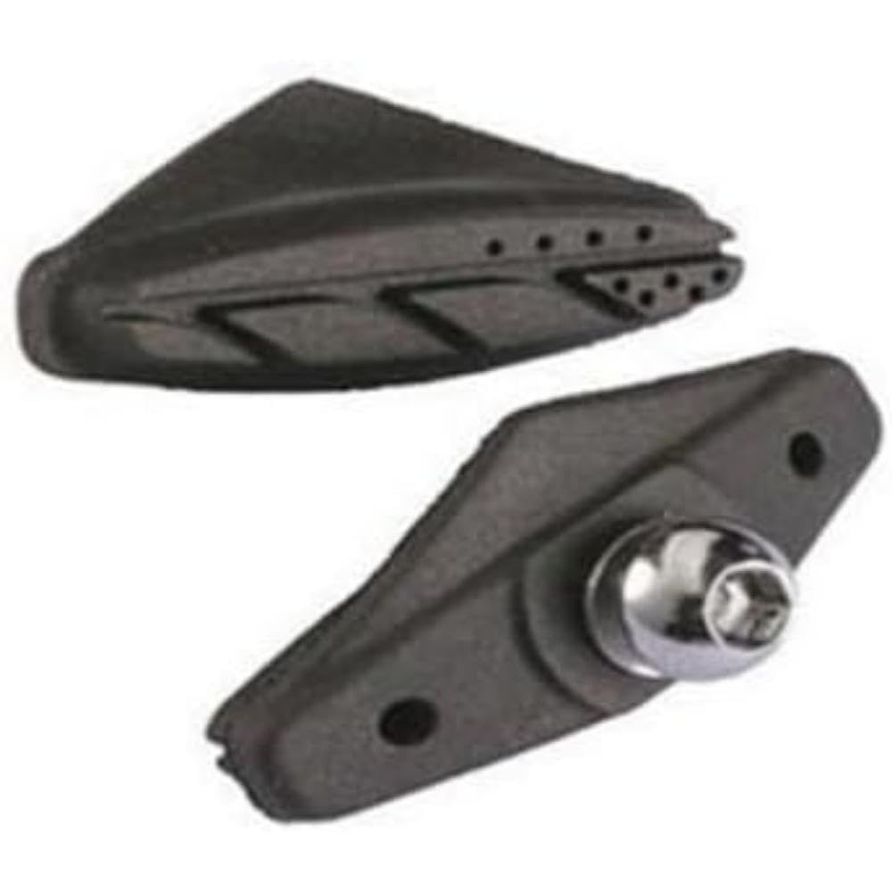 Ashima One Piece Road Brake Shoe/Pad Black Ar66 105, (Workshop 50 Pack) Rim Brake Pads