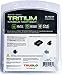 TRUGLO Tritium Handgun Sight High-Visible Night Sight with Daylight White Dot & Low-Light Tritium Glowing Green Dot, Compatible with Ruger Handguns