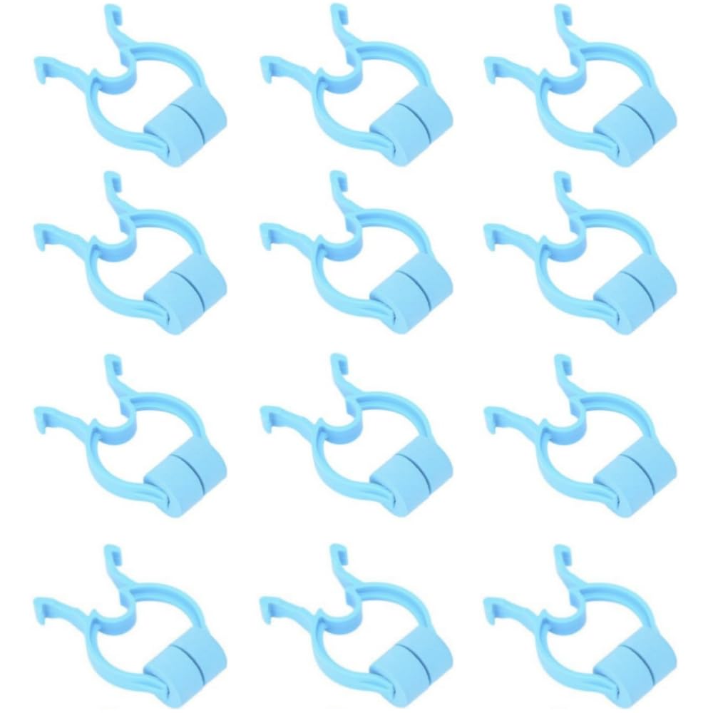 KAEGOUSY 6 Pcs Nose Stop Clips Plastic Foam Nose Clips Nose Bleed Stopper Nasal Clip for Accidental or Emergency Condition