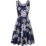 Suagox Women's Summer Midi Dress, Casual Sleeveless Floral Print Flowy A Line Tank Dress For Beach Night Party 08106b71 7920 49cf 8dc5 0e868cfe6f1c.ca7481f062c6f4ce4e85fb292641f36a