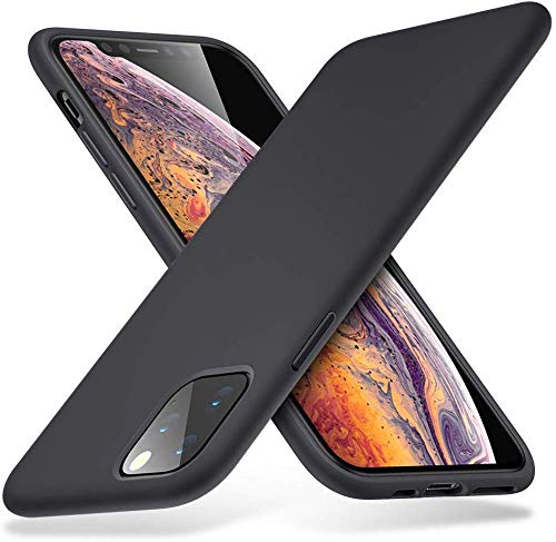 Loxxo® Case for iPhone 11 Pro, Case Cover with Liquid Silicone Rubber, Comfortable Grip, Screen & Camera Protection, Vel