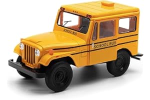 KiNSMART 1971 Jeep DJ-5B School Bus 1:26 Scale 5 Inch Die Cast Metal Model Toy
