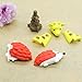 30PCS Joanna Reid Animal Erasers Bulk Assorted Puzzle Erasers Collectible for Classroom Rewards Games Prizes Carnivals and School Supplies Best Gifts Party Gifts