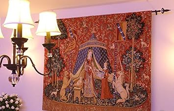 Amazon De Die Dame Und Das Einhorn Mittelalter Fine Art