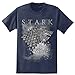 HBO'S Game of Thrones Men's Winter Is Coming Stark T-Shirt - Navy Heather (X-Large)