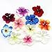 YUDX121 100pcs/lot Spring Silk Orchid Artificial Flower Heads Gladiolus Cymbidium Flowers for Wedding Decoration (Royal Blue)