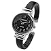 Top Plaza Women Casual Chic Simple Arabic Numeral Bangle Cuff Watch for Small Wrist