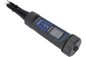 ZJchao 4 in 1 PH Meter High Accuracy PH EC TDS Temp Tester for Food Cheese Fruit Vegetables Soil Meat ABS Material 7.4oz Weig