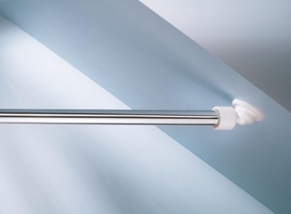 Kleine Wolke Curtain for 25 mm rods in White, 15 x 10 x 10 cm