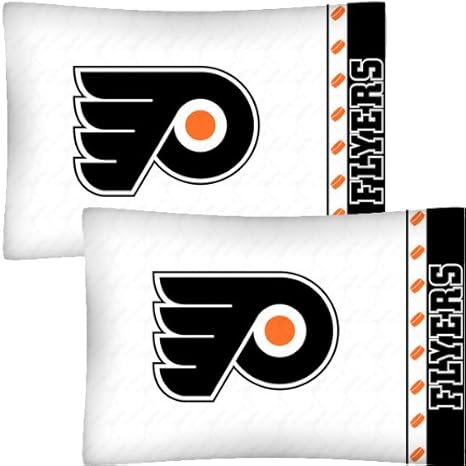 Nhl Chicago Blackhawks Hockey Set Of 2 Logo Pillow Cases Home