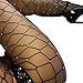 Wintialy Stockings; Women Rhinestone Fishnet Elastic Sockings Big Fish Net Tights Pantyhose (Black)