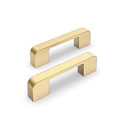 Lepatape 25 Pack 3 Inch Cabinet Pulls Brushed Gold