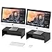 FITUEYES Computer Monitor Riser Stand Desktop Stand Workspace Organizer 2-Pack DT204202WBthumb 1