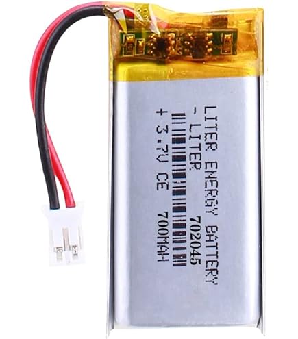 Amazon.com: Liter 3.7V 700mAh 852040 Lipo Battery Rechargeable