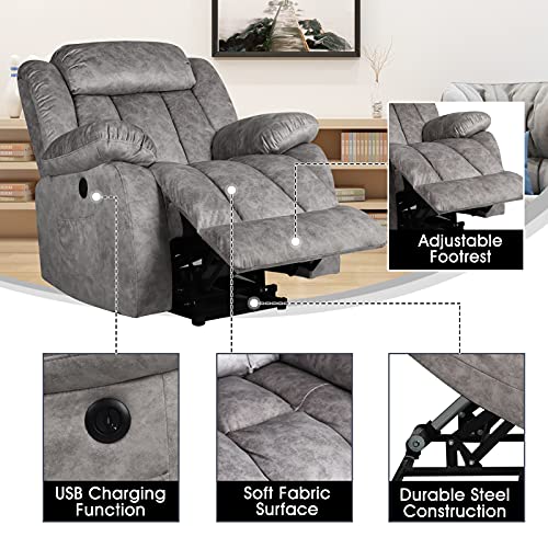 SELLERWE Power Lift Recliner Chairs for Elderly, Massage Seniors