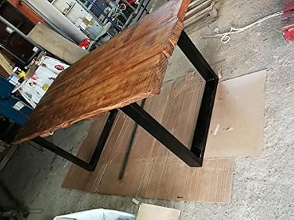 Wae Tavolo In Legno Massello 6 Cm Di Spessore Di Castagno