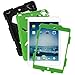 Aceguarder Water-Proof Shock-Proof Mini Case for Ipad Mini, 1, 2, 3 - Black & Green