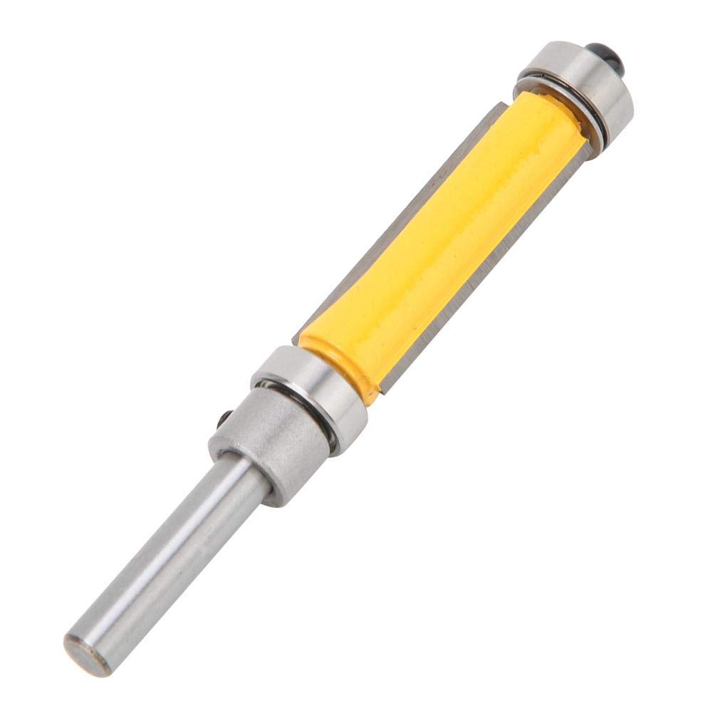 Router Bit, 1/4 Shank Flush Trim Woodworking Router Bit Milling Cutter