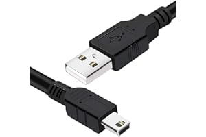 KQWOMA Replacement Charger Cord Compatible with with Ti-84 Calculators, Ps3 Controller, Mp3 Player, Blue Yeti Microphone and Kids Pens (3.3FT)