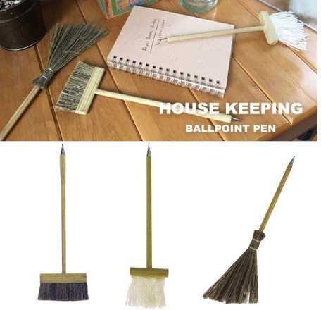 Japan House keeping Fun Ballpoint Pen (Broom)