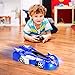 INLAIER Remote Control Car Gravity Defying RC Car Race Car Toys for Floor and Wall or Glass, Rechargeable Fast RC Car 360°Rotating Stunt Wall Climbing Car RC Cars for Kids and Adults