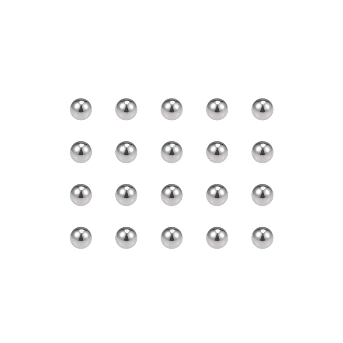 Photo 1 of uxcell 1/8-inch Bearing Balls 440C Stainless Steel G25 Precision Balls 200pcs